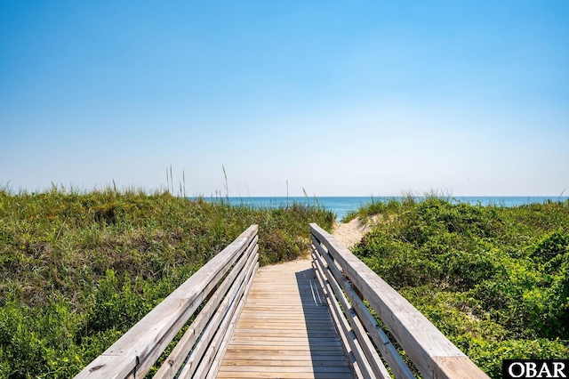 385 Deep Neck Rd Lot # 131, Corolla, NC 27927 - view of home's community featuring view of water and beach
