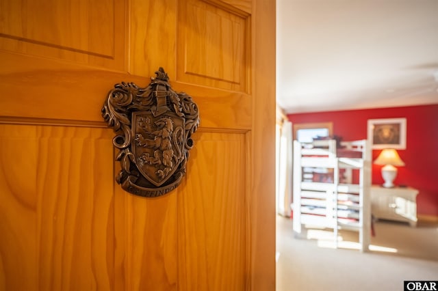 view of room details