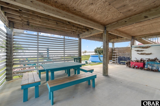 view of patio