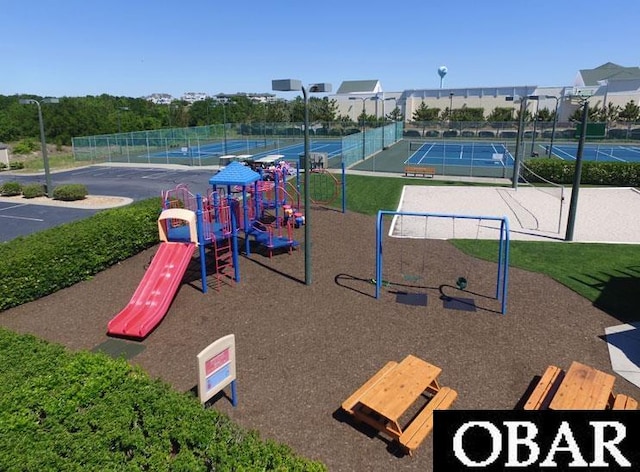 747 Hammock Ln Lot 55, Corolla, NC 27927 - community jungle gym with a tennis court