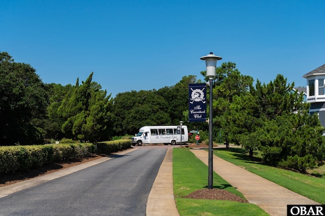 747 Hammock Ln Lot 55, Corolla, NC 27927 - view of asphalt road featuring street lighting