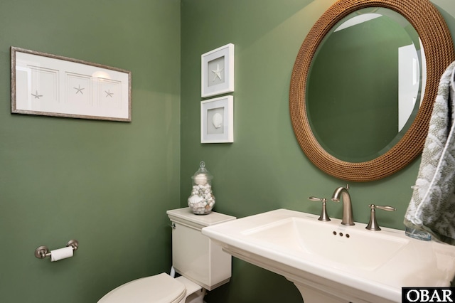 747 Hammock Ln Lot 55, Corolla, NC 27927 - bathroom with toilet and a sink