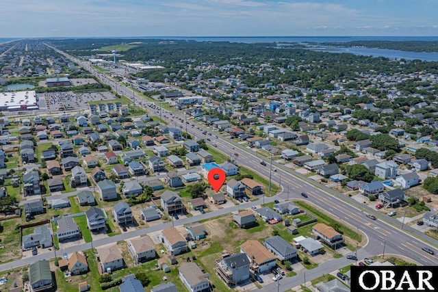 105 Rocky Mount St Lot 399, Kill Devil Hills, NC 27949 - aerial view of property and surrounding area featuring a large body of water
