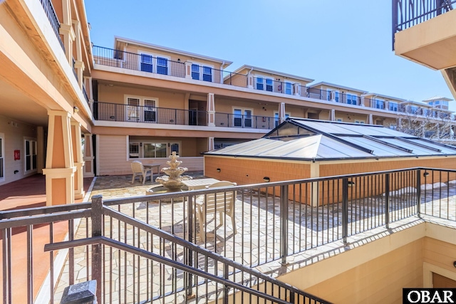 exterior space with a patio area