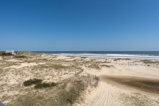 water view featuring a view of the beach