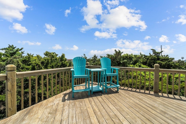 view of deck