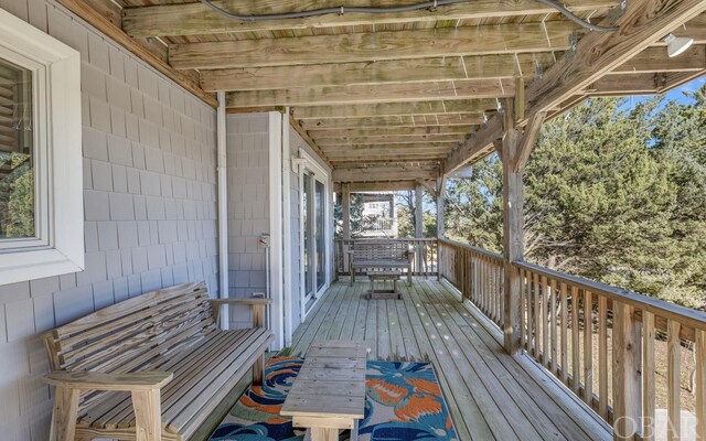 25056 Sea Vista Ct Lot 29, Waves, NC 27982 - view of deck