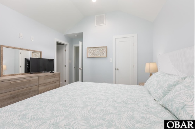 2267 Sandpiper Rd Lot 29, Corolla, NC 27927 - bedroom featuring lofted ceiling