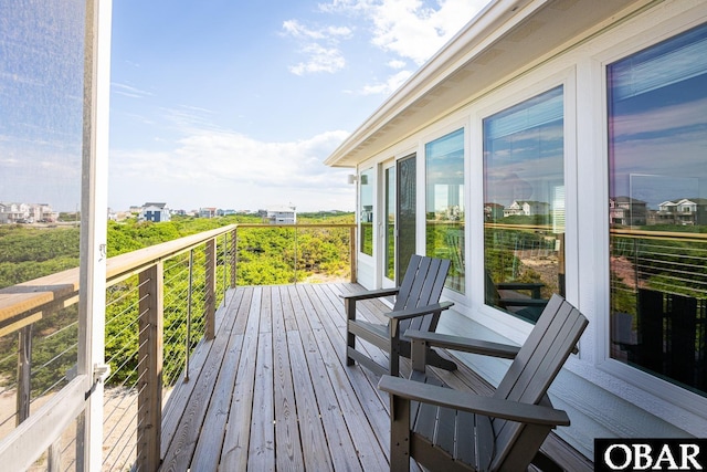 2267 Sandpiper Rd Lot 29, Corolla, NC 27927 - view of wooden terrace