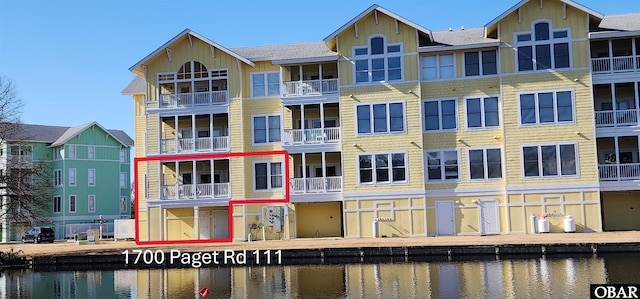 1700 Paget Rd Unit # 111D-1, Kill Devil Hills, NC 27948 - view of building exterior with a water view
