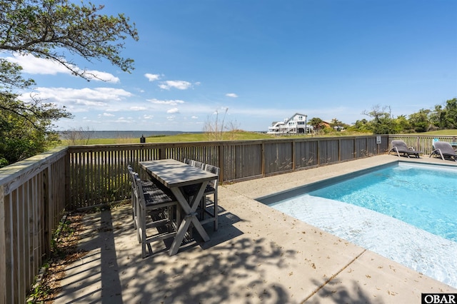 5006 S Links Dr Lot 6, Nags Head, NC 27959 - view of pool with fence, a patio area, and a fenced in pool