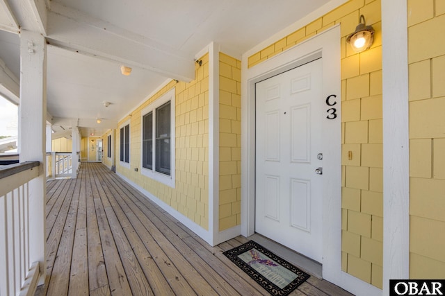 1700 Paget Rd Unit C 3, Kill Devil Hills, NC 27948 - doorway to property with a porch