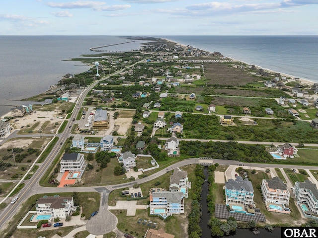 24205 Caribbean Ct Lot 8, Rodanthe, NC 27968 - aerial overview of property's location with a large body of water