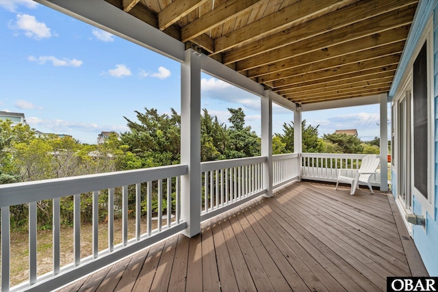 24205 Caribbean Ct Lot 8, Rodanthe, NC 27968 - view of deck