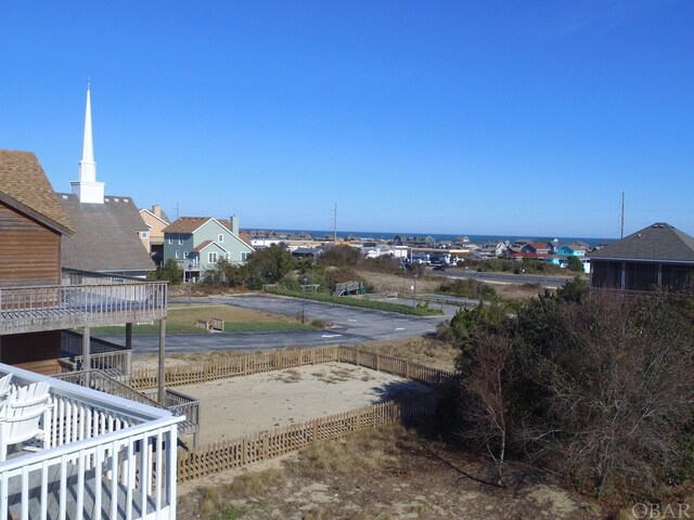 water view featuring a residential view