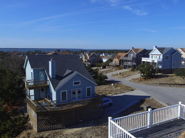 birds eye view of property featuring a residential view