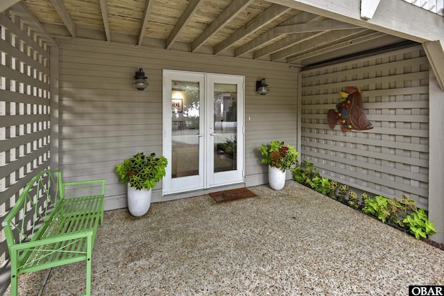 1127 Brumsey Ct Lot 324, Corolla, NC 27927 - property entrance with french doors