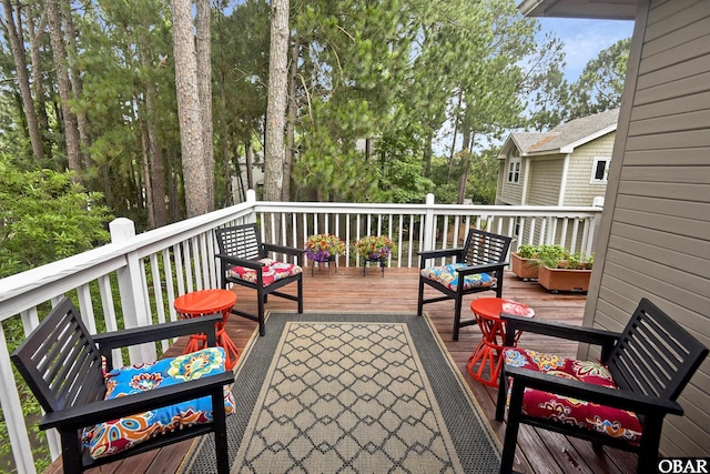 1127 Brumsey Ct Lot 324, Corolla, NC 27927 - view of wooden deck