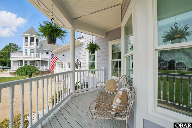109 Cooper Landing Dr Lot 7, Aydlett, NC 27916 - view of wooden porch