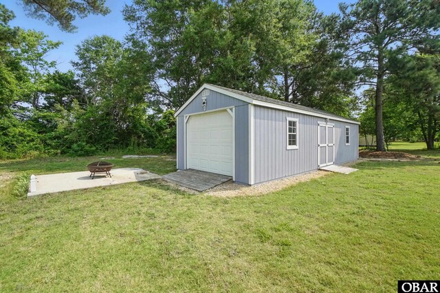 109 Cooper Landing Dr Lot 7, Aydlett, NC 27916 - view of detached garage