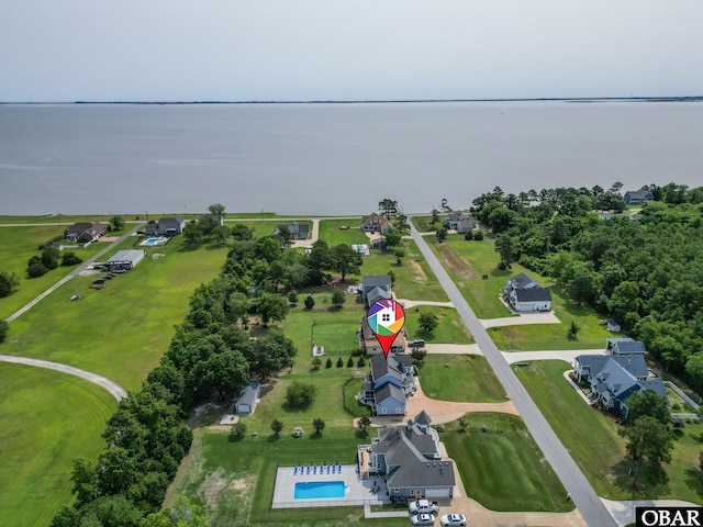 109 Cooper Landing Dr Lot 7, Aydlett, NC 27916 - aerial view of property's location featuring a large body of water