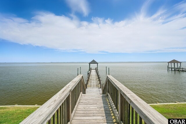 109 Cooper Landing Dr Lot 7, Aydlett, NC 27916 - dock area featuring a water view