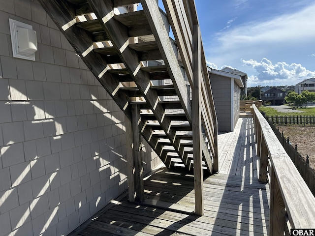 1232 S Virginia Dare Trl Lot 6, Kill Devil Hills, NC 27948 - exterior view of stairs