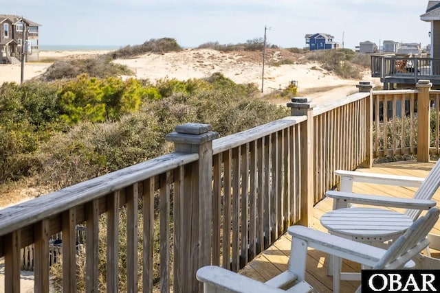 2390 Sandfiddler Rd Lot 5, Corolla, NC 27927 - view of wooden balcony featuring a deck