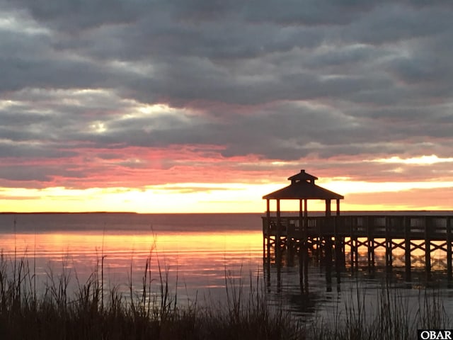 615 W Aycock St Unit 5-7, Kill Devil Hills, NC 27948 - dock area featuring a water view