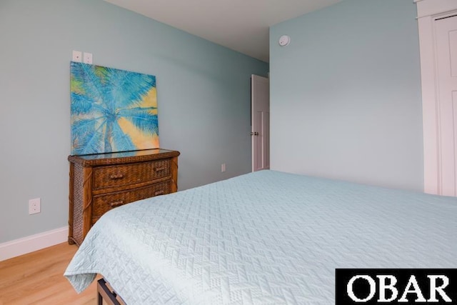 105D Colington Pointe Cir Unit 104-D, Kill Devil Hills, NC 27948 - bedroom with light wood-style floors
