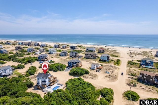 2002 Sandpiper Rd Lot 12, Corolla, NC 27927 - bird's eye view of extended coastline