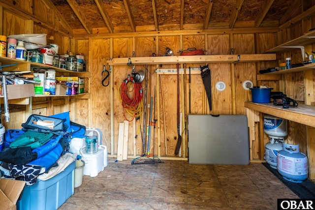 view of storage
