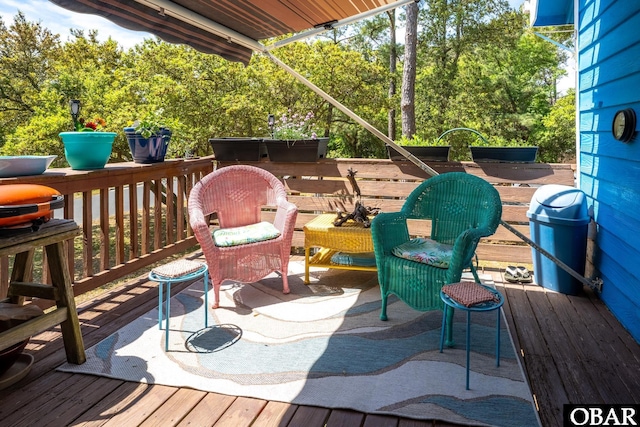 view of deck