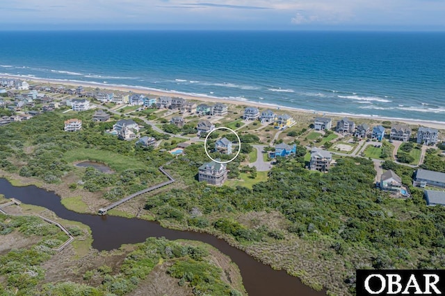 57390 Lighthouse Rd Lot 30, Hatteras, NC 27943 - aerial view of property and surrounding area featuring expansive beach