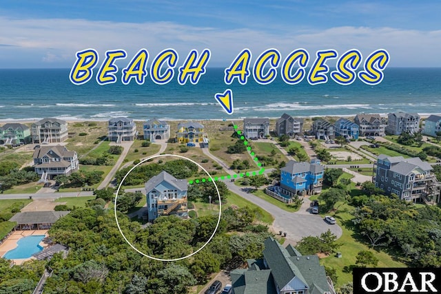 57390 Lighthouse Rd Lot 30, Hatteras, NC 27943 - bird's eye view of unending shoreline