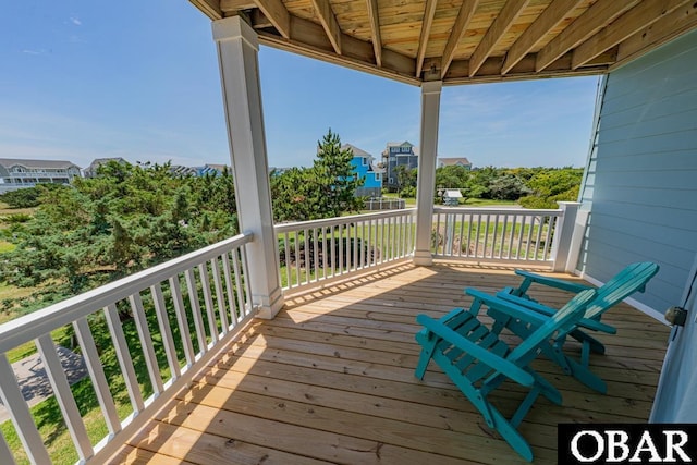 57390 Lighthouse Rd Lot 30, Hatteras, NC 27943 - view of wooden deck