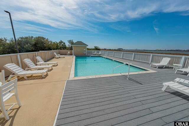 view of community pool