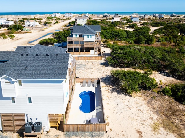 508 Albatross Ln Lot 116, Corolla, NC 27927 - aerial view with a water view
