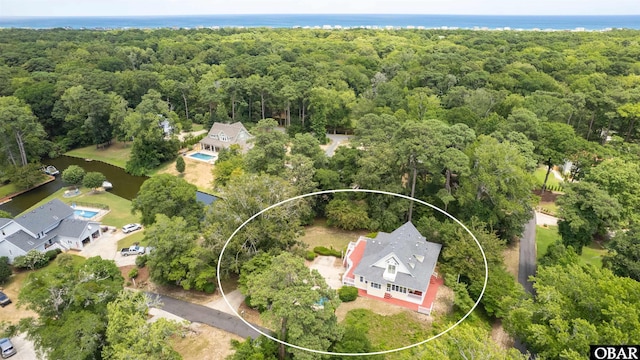 4 Birch Ln Lot 15, Southern Shores, NC 27949 - drone / aerial view of a nearby body of water
