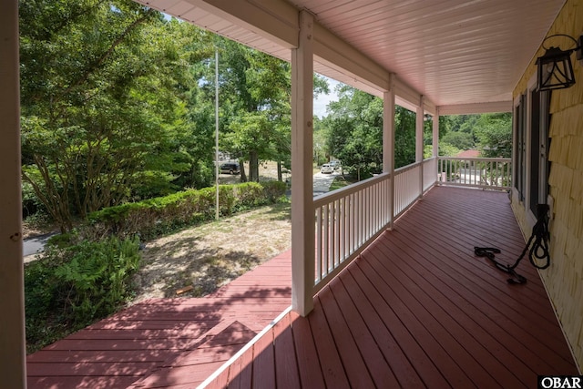 4 Birch Ln Lot 15, Southern Shores, NC 27949 - view of wooden porch