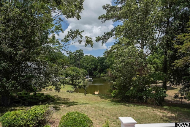 4 Birch Ln Lot 15, Southern Shores, NC 27949 - view of yard featuring a water view