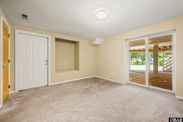 4 Birch Ln Lot 15, Southern Shores, NC 27949 - unfurnished bedroom with access to exterior and carpet