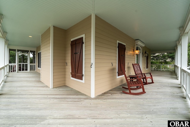 50112 Captains Ct Lot 221, Frisco, NC 27936 - view of wooden porch