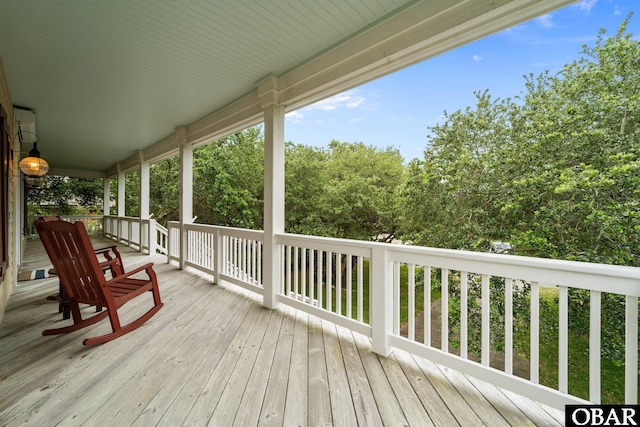 50112 Captains Ct Lot 221, Frisco, NC 27936 - view of wooden deck