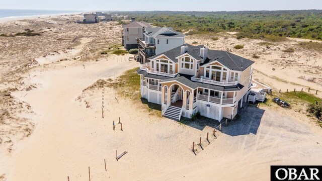 1918 Sandfiddler Rd Lot A, Lot A, Corolla, NC 27927 - aerial view of property and surrounding area