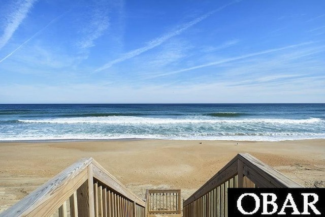 1401 N Virginia Dare Trl Unit # 5C, Kill Devil Hills, NC 27948 - water view with local beach