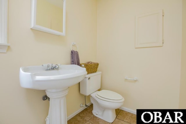 128 Daphne Ln Lot 17, Manteo, NC 27954 - bathroom with toilet and tile patterned flooring