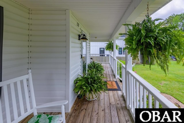 128 Daphne Ln Lot 17, Manteo, NC 27954 - porch with a lawn
