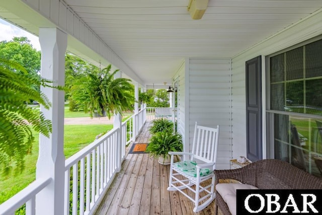 128 Daphne Ln Lot 17, Manteo, NC 27954 - view of porch