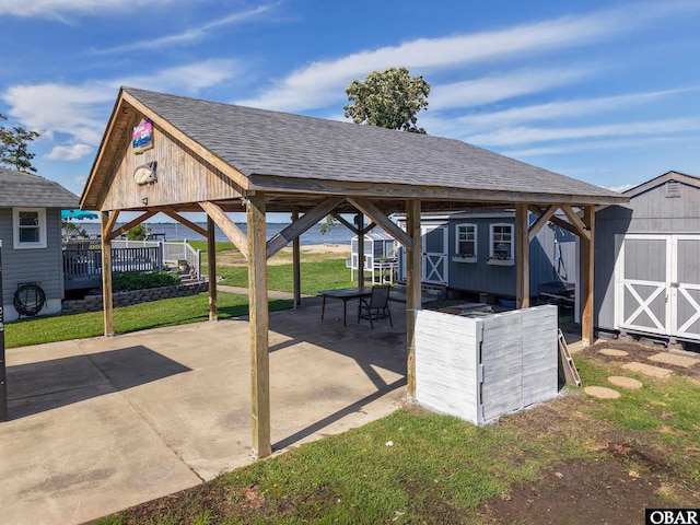 400 Driftwood Dr Lot 168, Elizabeth City, NC 27909 - view of patio / terrace featuring a gazebo